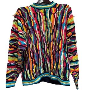 COOGI Colorful Crew Neck Sweater